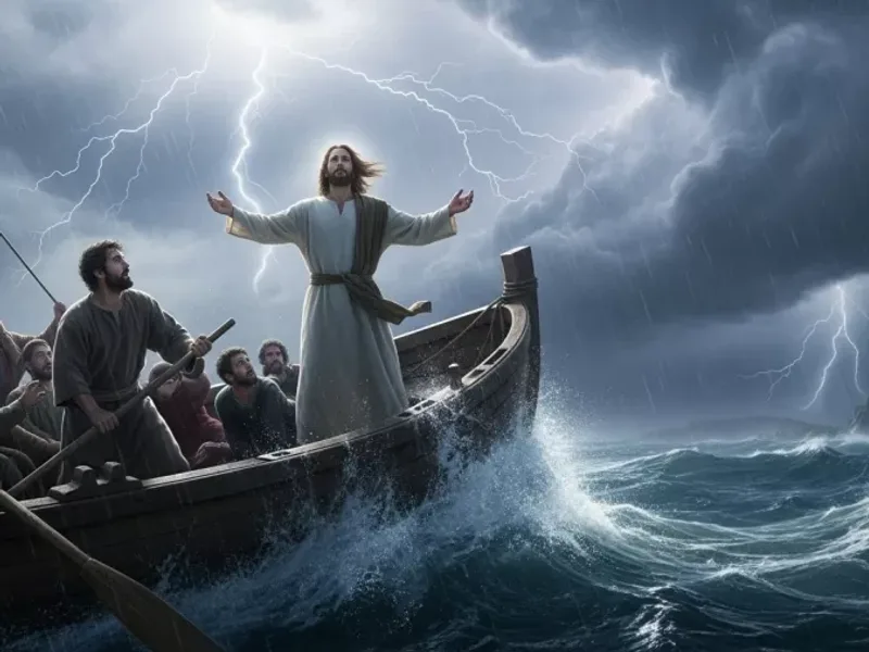 Jesus na Tempestade: 5 Lições Para Acalmar a Ansiedade Hoje