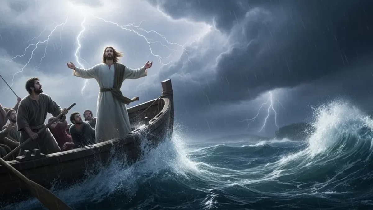 Jesus na Tempestade: 5 Lições Para Acalmar a Ansiedade Hoje