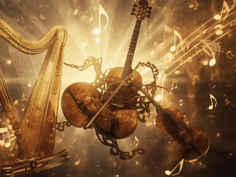 A Orquestra de Deus: Instrumentos Musicais na Bíblia e a História do Louvor com Instrumentos