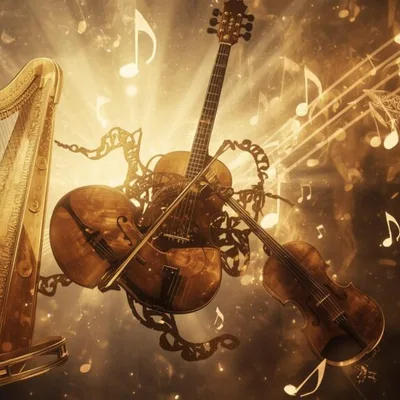 A Orquestra de Deus: Instrumentos Musicais na Bíblia e a História do Louvor com Instrumentos