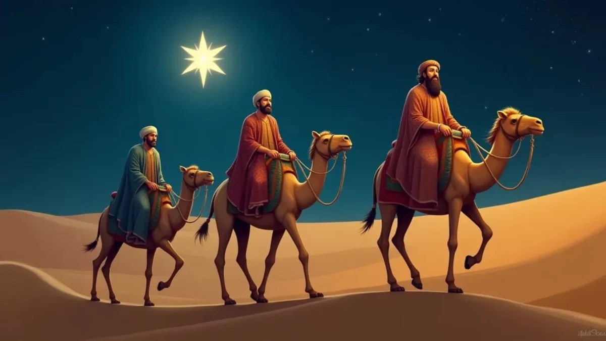 Os Magos do Oriente: O Mistério dos Três Presentes que Revelaram o Destino de Jesus