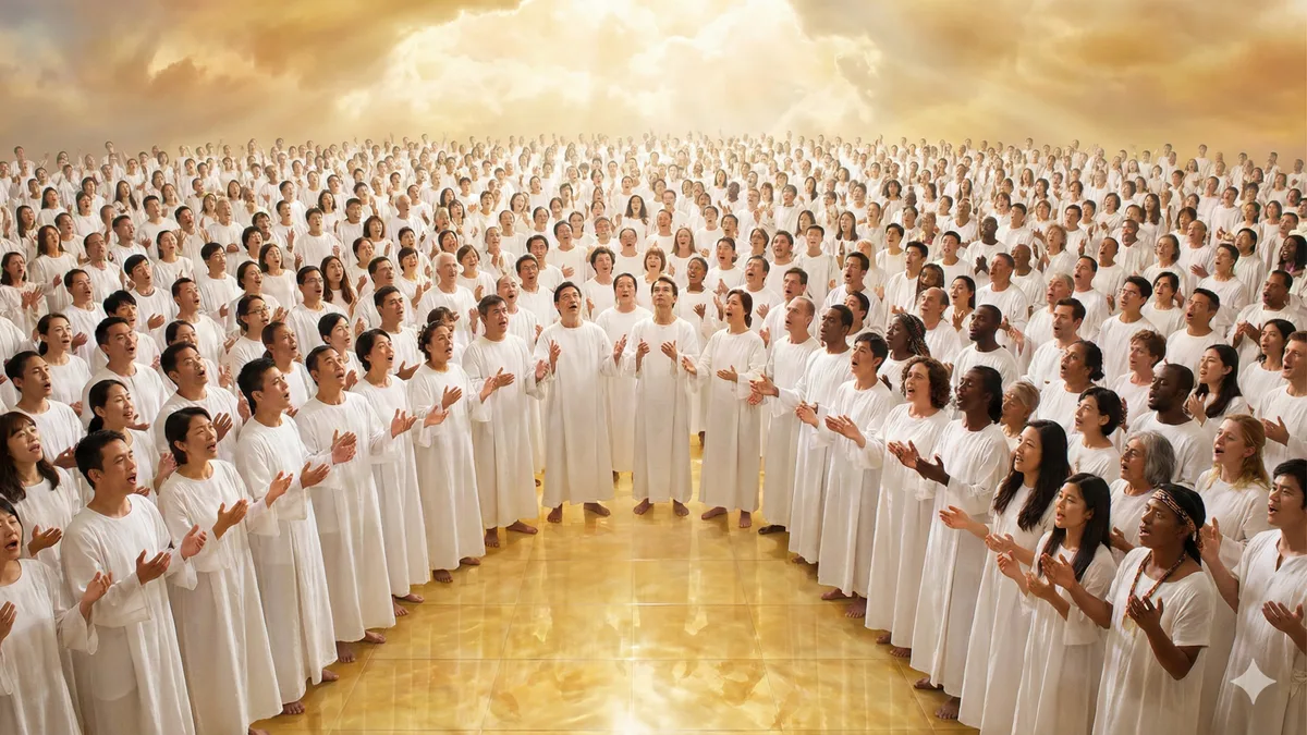 Sons da Eternidade: A Música no Céu e a Grandiosidade da Adoração Celestial