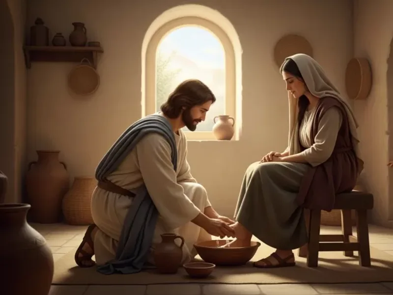 O Exemplo de Humildade de Jesus: Como Amar e Servir Sua Família