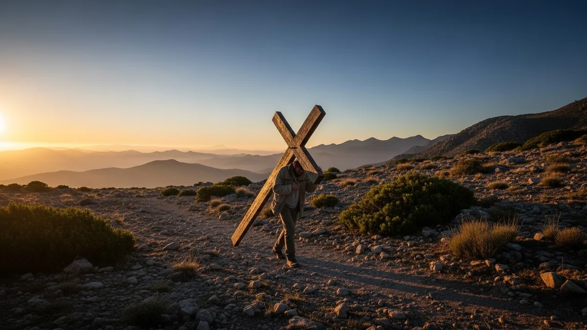 O que Significa Tomar a Sua Cruz?  O Evangelho da Renúncia Explicado